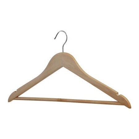 Lorell Lorell Wooden Coat Hanger - Pack of 30 LLR01066